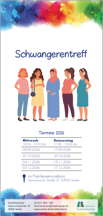Flyer Schwangerentreff Seelze